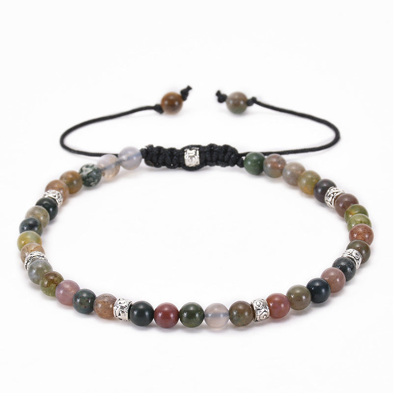 4mm Seven Chakra Yoga Bracelet